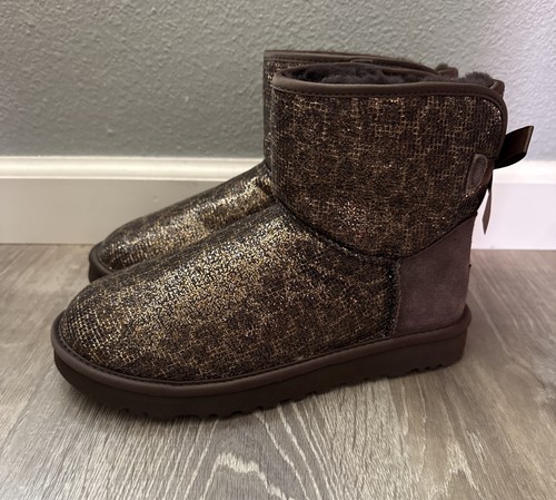Ugg mini bailey bow glitter - bow,