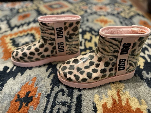 Ugg leopard animal print mid - animal,